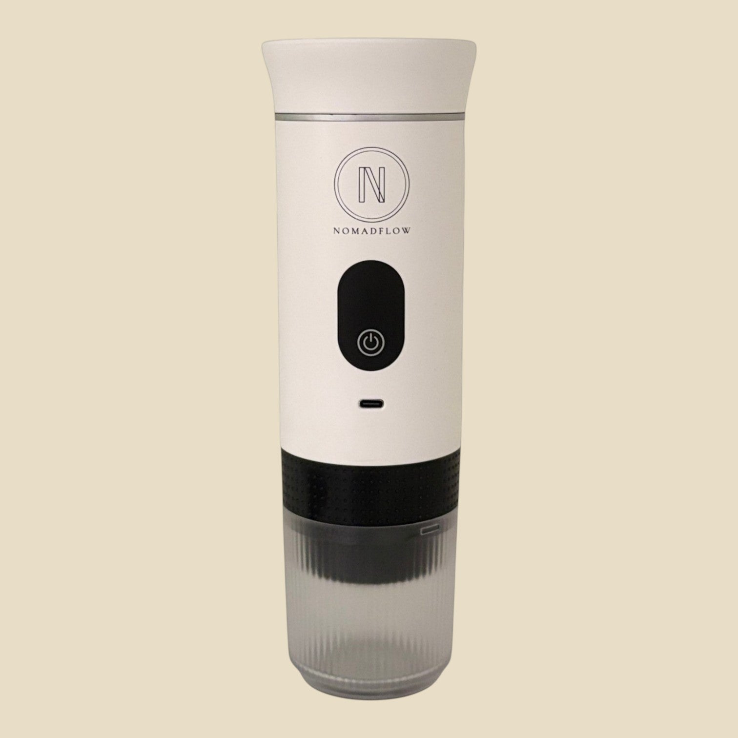 Machine à café portable NomadCoffee Blanc Everest, vue produit