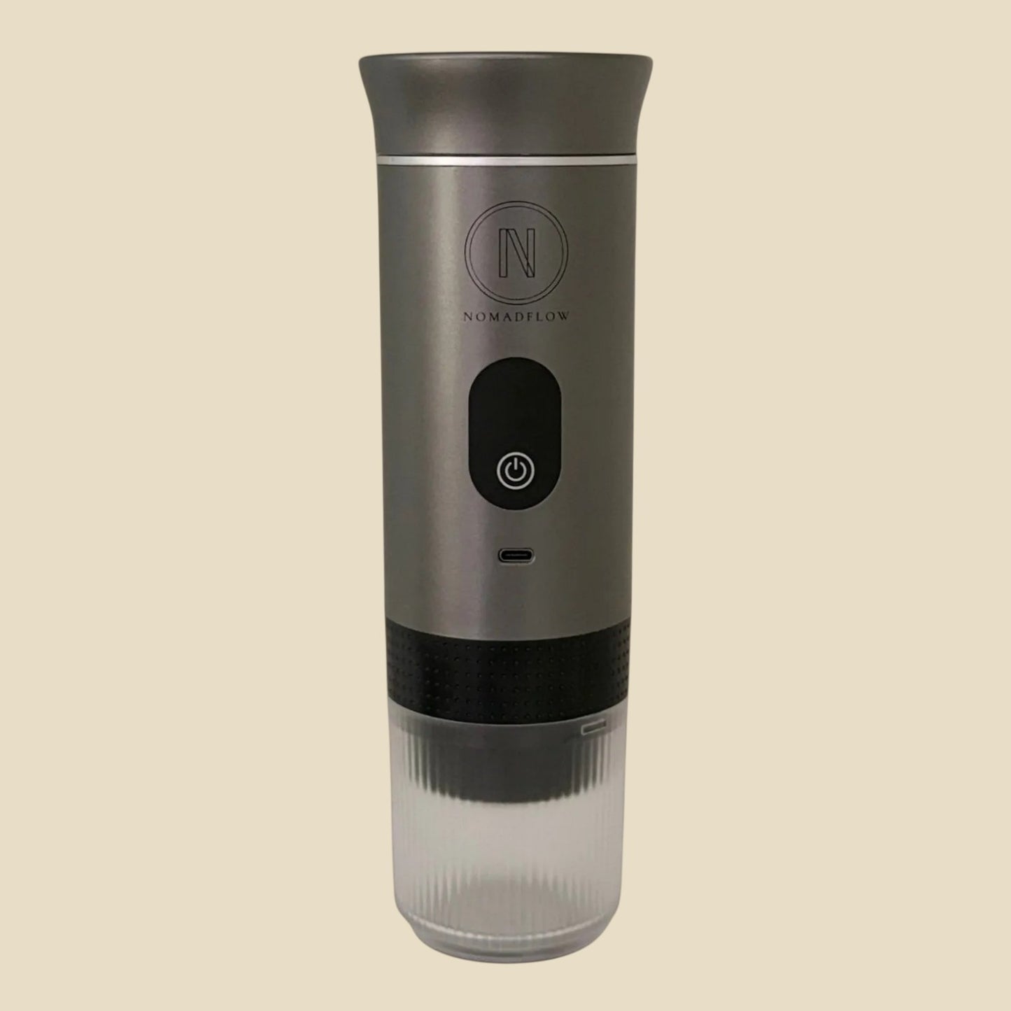 Machine à café portable NomadCoffee Gris anthracite, vue produit