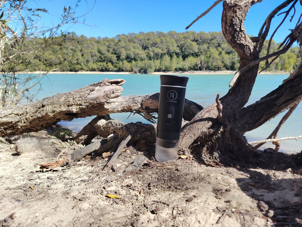 NomadCoffee utilisée en pleine nature