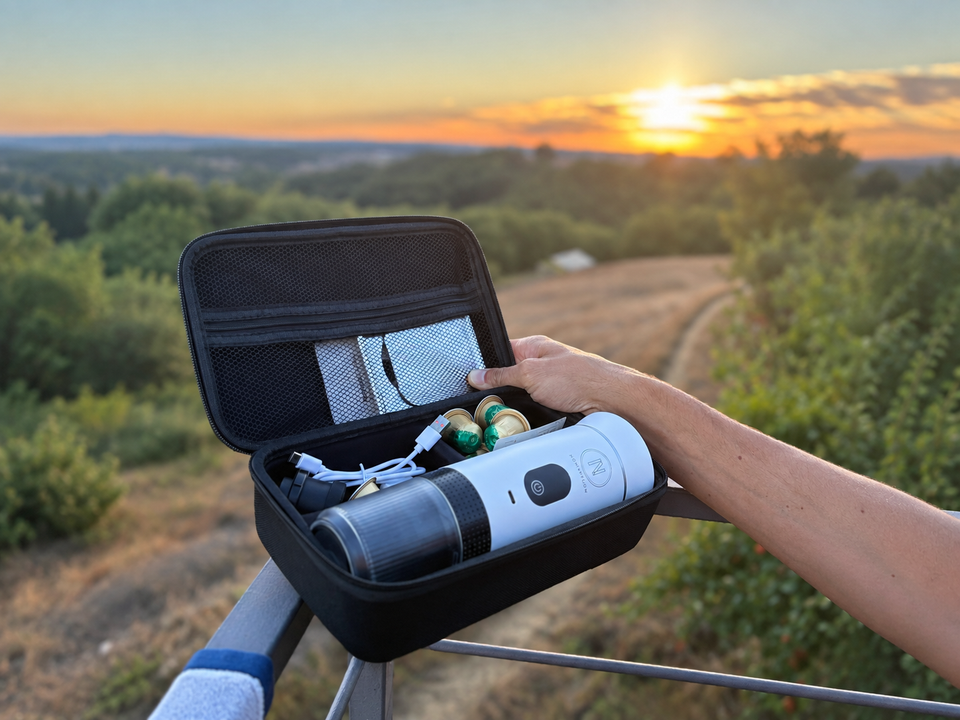 NomadCoffee dans un environnement professionnel